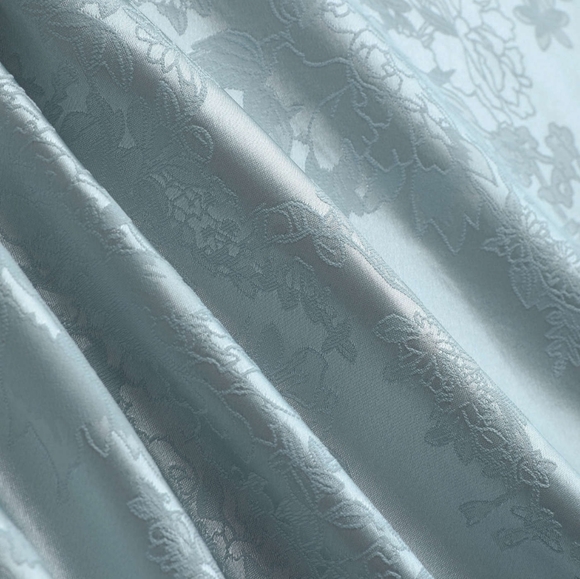 Cider blue floral pattern midi dress - Picture 3 of 7